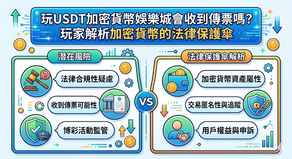 玩USDT加密貨幣娛樂城會收到傳票嗎？玩家解析加密貨幣的法律保護傘
