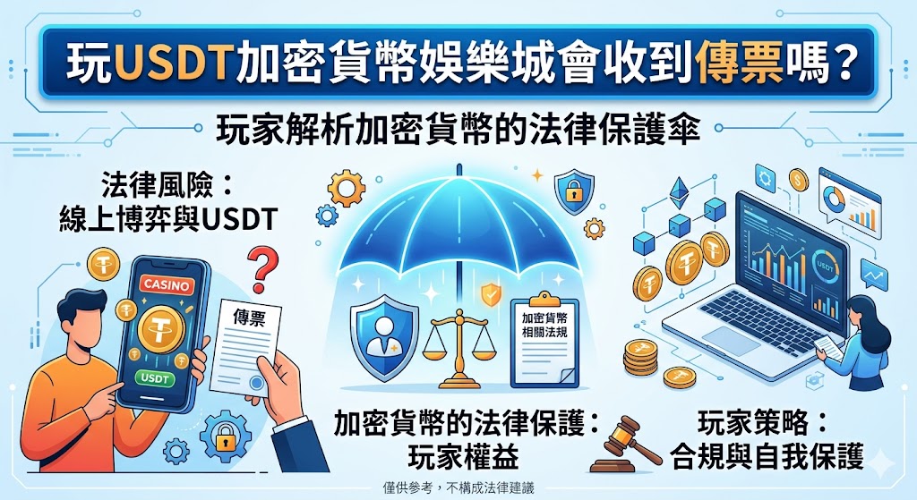 玩USDT加密貨幣娛樂城會收到傳票嗎？玩家解析加密貨幣的法律保護傘